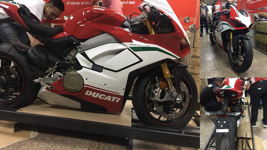 Siêu mô tô Ducati Panigale V4 Speciale giá 2 tỷ đầu tiên về Việt Nam