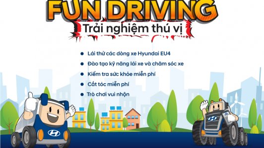 Chuỗi sự kiện Fun Driving cùng xe tải Hyundai chính thức khởi động