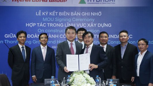 Sau ô tô, tập đoàn Thành Công bắt tay Hyundai ở mảng xây dựng