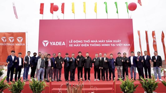 Yadea xây dựng nhà máy thứ 2 với vốn đầu tư 100 triệu đô tại Việt Nam