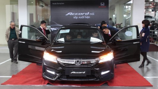 Honda Accord 2016 xuất hiện tại Hà Nội