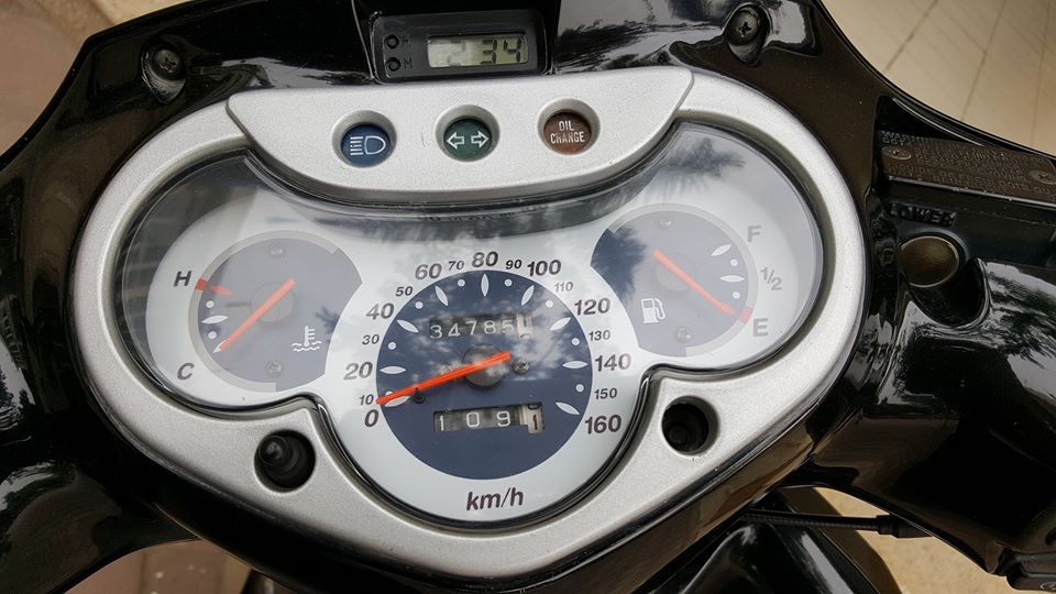 Đồng hồ xe Honda SH báo ODO chưa đến 3,5 vạn km