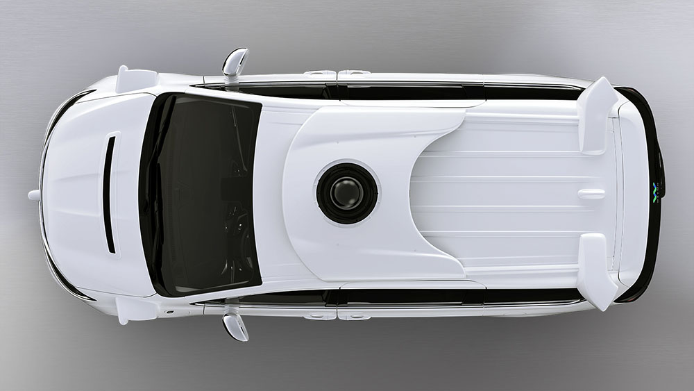 Nóc xe Chrysler Pacifica Hybrid của Waymo