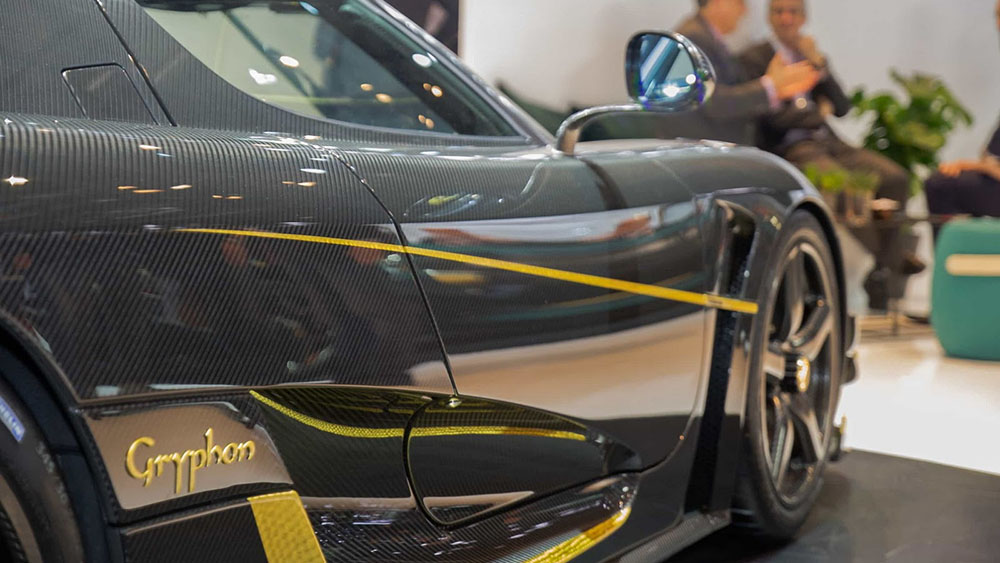 Koenigsegg Agera RS Gryphon dát vàng