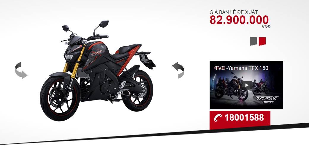 Xe côn tay Yamaha TFX 150 bất ngờ tăng giá trong tháng 7