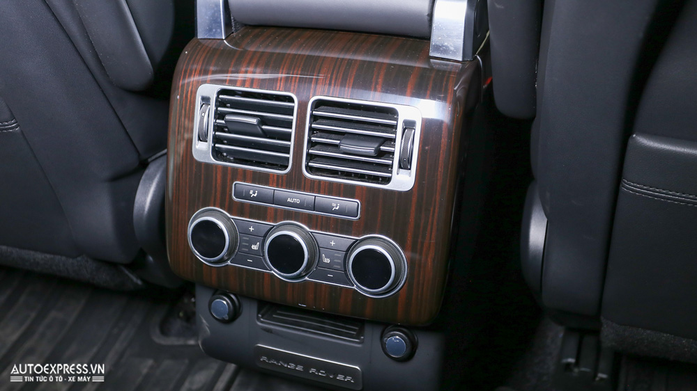 Range Rover HSE 2016 tiện nghi với hệ thống điều hòa chia vùng