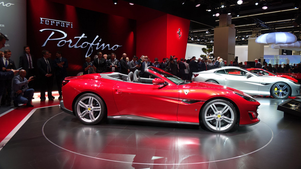 Ferrari Portofino được trang bị khung gầm làm bằng vật liệu mới giúp cho xe nhẹ hơn đáng kể