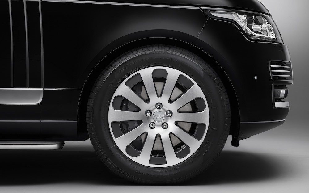 La-zăng của Range Rover Sentinel 