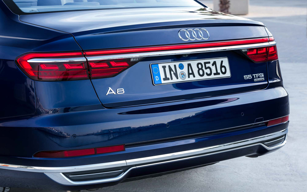 Chi tiết ngoại thất của Audi A8 2018 4