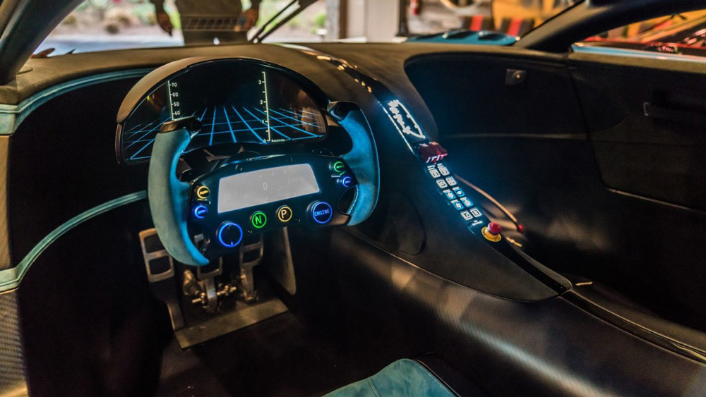 Nội thất Bugatti Vision Gran Turismo 2