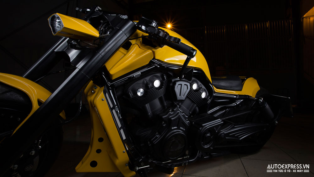 Harley-Davison V-Rod  sở hữu động cơ sức mạnh khủng