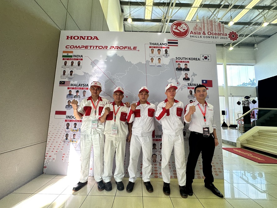 Honda Việt Nam ẵm cú đúp giải thưởng tại hội thi kỹ thuật viên xuất sắc Châu Á - Châu Đại Dương 2023 ở lĩnh vực Ô tô