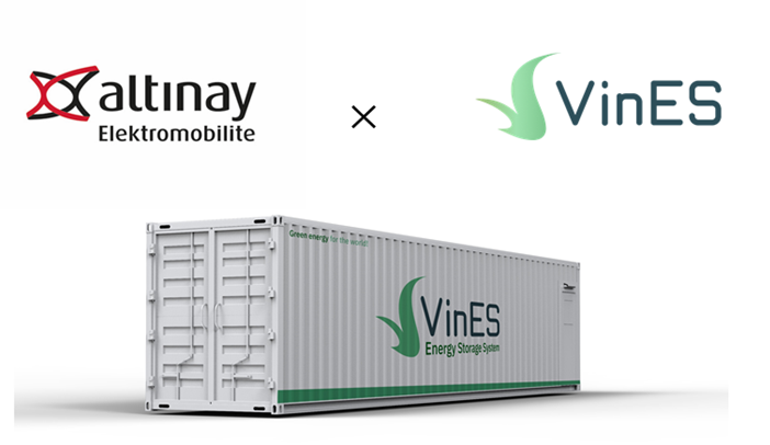 VinES hợp tác với Altınay Elektromobilite về lưu trữ năng lượng