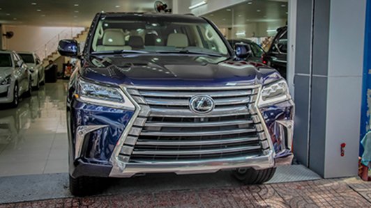 "Chuyên cơ mặt đất" Lexus LX570 2016 màu cực hiếm về Việt Nam