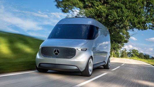 Mercedes-Benz Vision Van - Mẫu xe định nghĩa lại ngành vận tải hàng hóa
