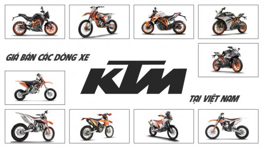 Giá bán các dòng xe mô tô KTM tại Việt Nam [Video]