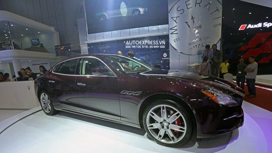 Maserati Quattroporte 2017 diện kiến khách hàng Việt với giá trên 6 tỷ đồng [VIMS 2016]