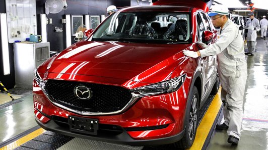 Mazda CX-5 2017 đã sẵn sàng để xuất xưởng