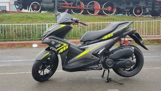 Xe “hot” Yamaha NVX 155 đầu tiên tại Việt Nam được độ tính năng an toàn