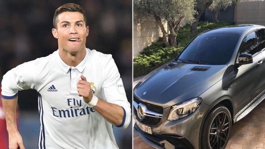 Cristiano Ronaldo tự thưởng một chiếc Mercedes-Benz GLE Coupe bản đỉnh cao nhất