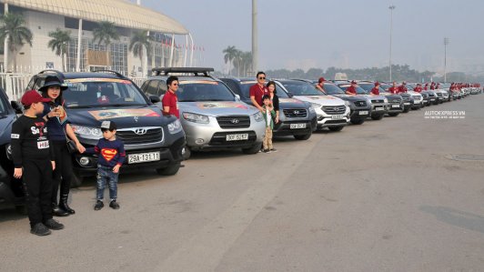Câu lạc bộ Hyundai SantaFe Việt Nam sinh nhật hoành tráng tại Hà Nội