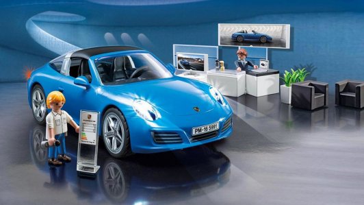 Món quà Tết thú vị Porsche 911 Targa 4S Playmobil