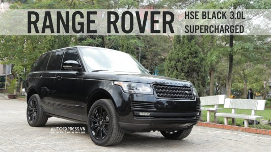 Soi kỹ hàng hiếm Range Rover HSE Black 3.0L Supercharged nhập Mỹ tại Hà Nội [VIDEO]