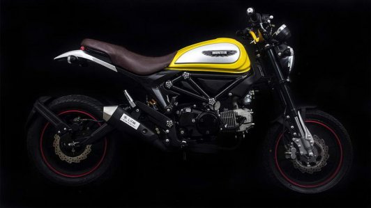 Lifan Hunter 125 nhái Ducati Scrambler vừa được ra mắt với giá siêu rẻ