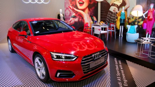 Audi A5 Sportback "khoe dáng" tại triển lãm Phong cách sống Châu Âu lần đầu tiên được tổ chức tại Việt Nam