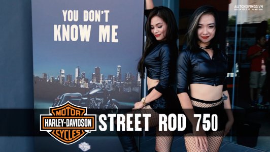Street Rod 2017 - Xe đi phố nhỏ gọn cho người mới chơi Harley Davidson ra mắt khách Việt