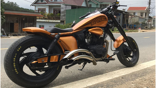 Xem Honda 67 được "hô biến" thành Harley-Davidson của dân chơi Đà Lạt