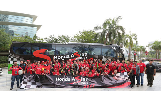 Honda Asian Journey 2017 và hành trình đưa xe phân khối lớn về Việt Nam