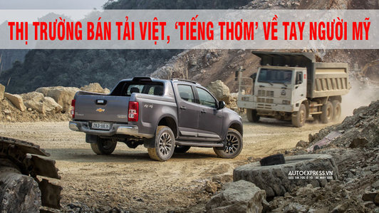 Thị trường xe bán tải Việt, ‘tiếng thơm’ về tay người Mỹ