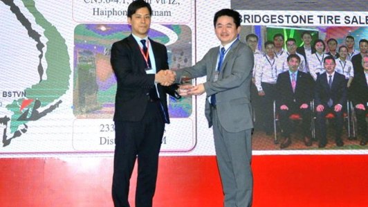 Bridgestone Việt Nam được vinh danh "kép" bởi Toyota Việt Nam