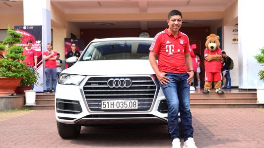 Audi đưa huyền thoại Bayern tới với người hâm mộ bóng đá Việt Nam