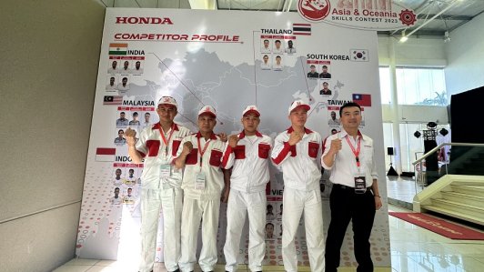 Honda Việt Nam ẵm cú đúp giải thưởng tại hội thi kỹ thuật viên xuất sắc Châu Á - Châu Đại Dương 2023 ở lĩnh vực Ô tô