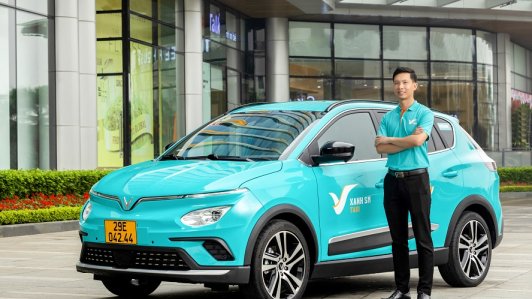 Hãng taxi thuần điện đầu tiên tại Việt Nam chính thức ra mắt