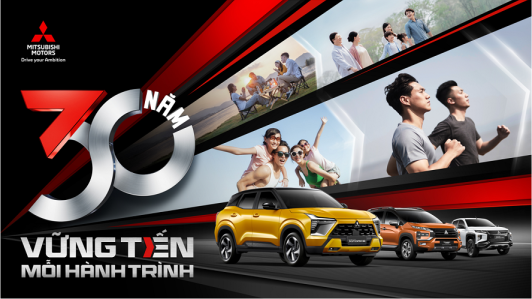 Mitsubishi Motors Việt Nam: 30 năm “Vững tiến mỗi hành trình”